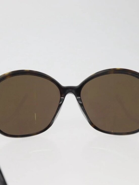 CHANEL Tortoise Sunglasses plastic Brown CC Auth 162588 main image 14